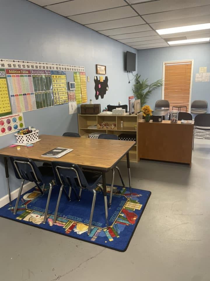 The Angel Bright learning room
